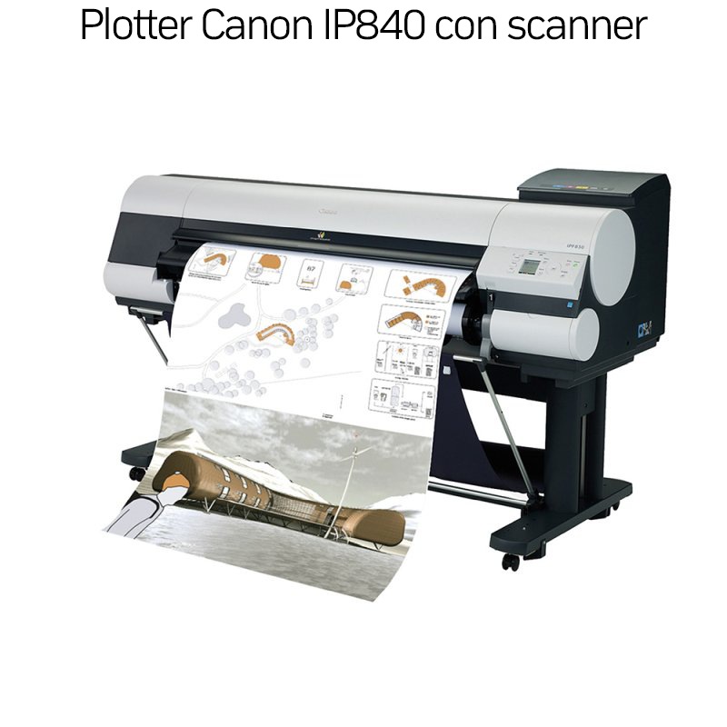 Plotter Canon IP840 con scanner